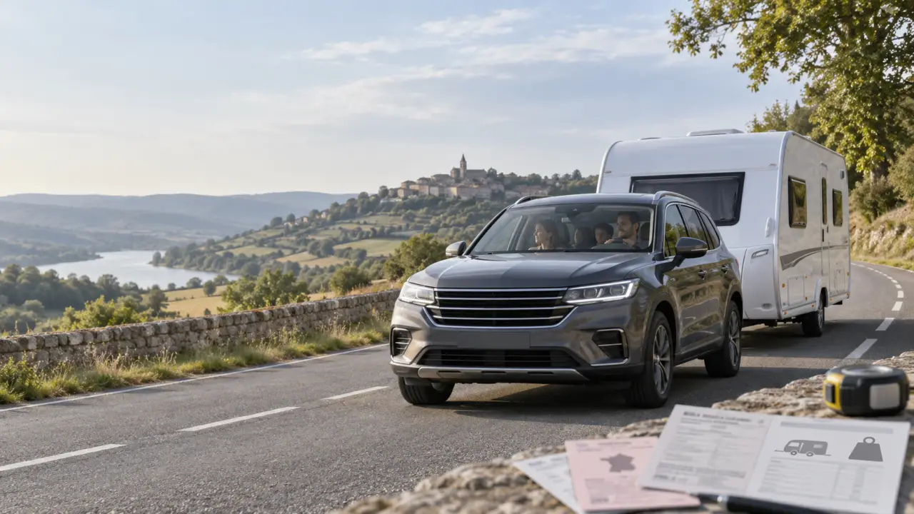 Quel permis pour une caravane ? Les seuils PTAC à vérifier avant de tracter